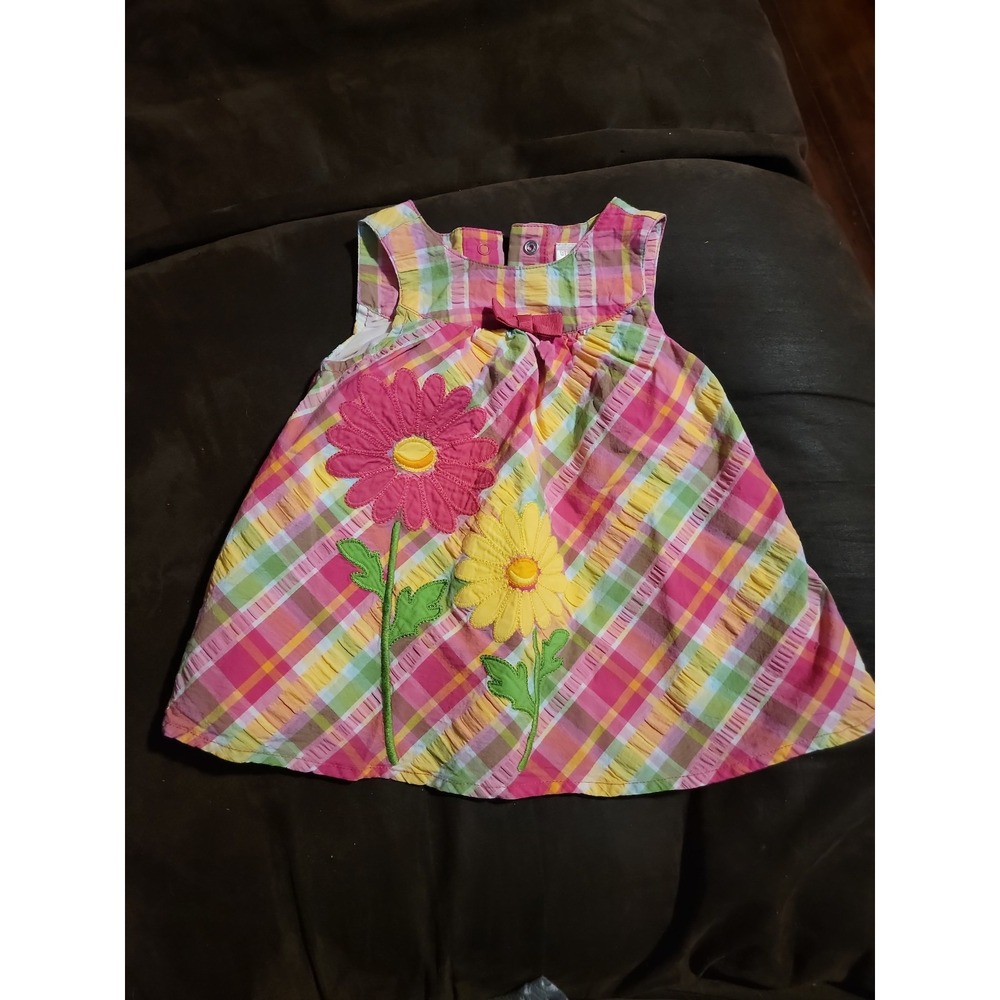 Gymboree spring blossom floral dress size 3 6 months